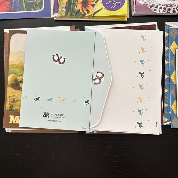 Mixed Lot of 31 Boys Ranch Greeting Cards w/ Envelope Happy Birthday Miss You - Picture 11 of 16